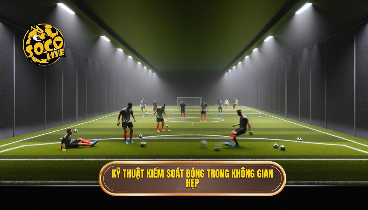 Kỹ thuật kiểm soát bóng trong không gian hẹp 