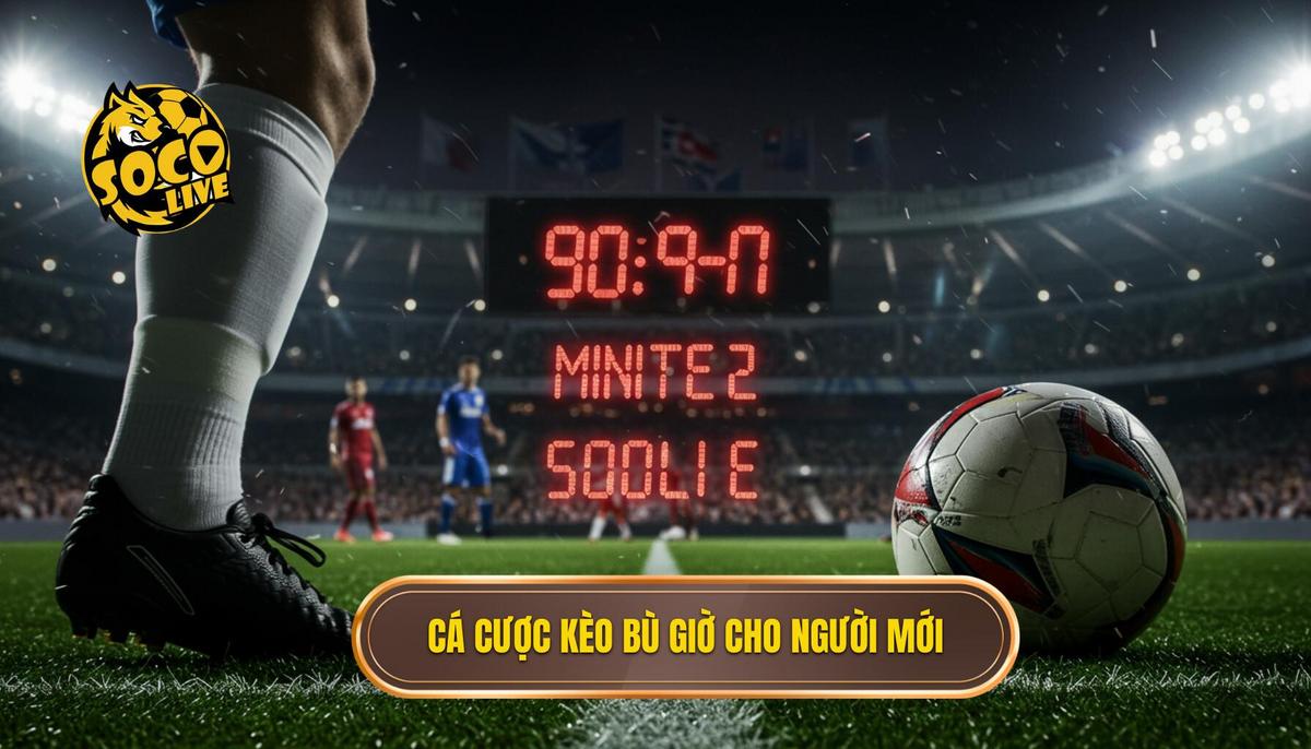 Cá cược kèo bù giờ cho người mới 