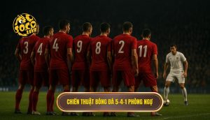 Chiến thuật bóng đá 5-4-1 phòng ngự